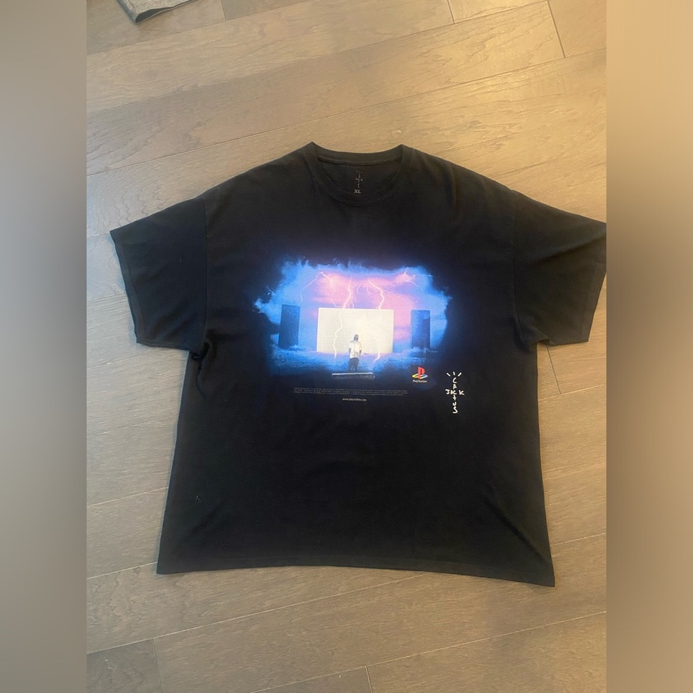 Cactus Jack by Travis Scott Monolith Night T-Shirt 'Black